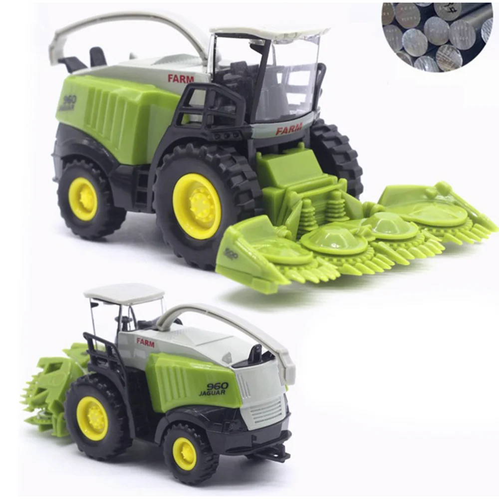 

Simulation Harvester 1:42 Alloy Farm Vehicle Model Birthday Gift Party Favor for Kids Children (Green)
