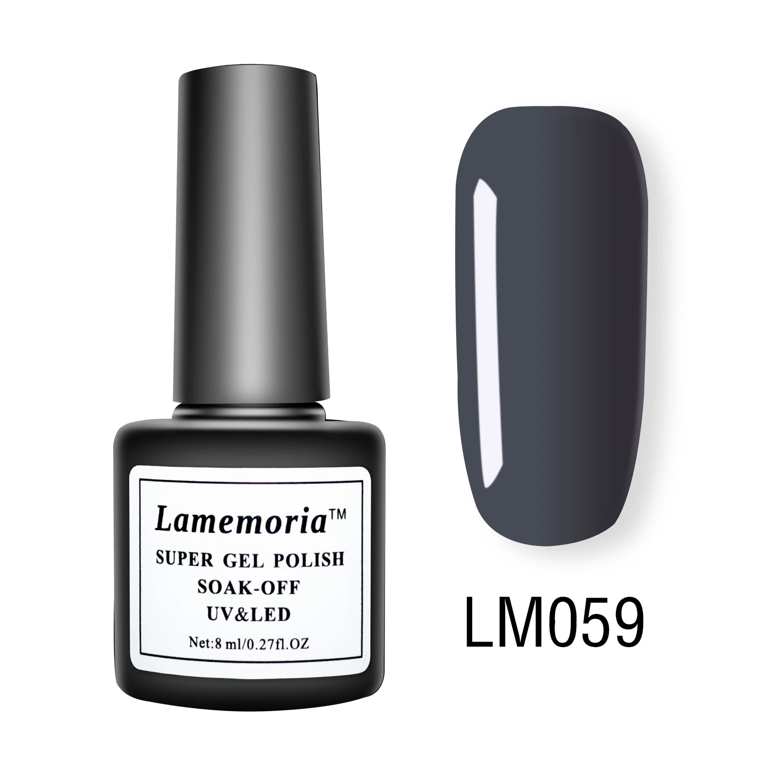 LM059 8 мл Чистый Цвет гель Полировочный для ногтей, маникюрный Полупостоянный верхний слой, УФ светодиодный Гель-лак, впитывающий гель для ногтей, розовый, голубой, телесный - Цвет: LM059