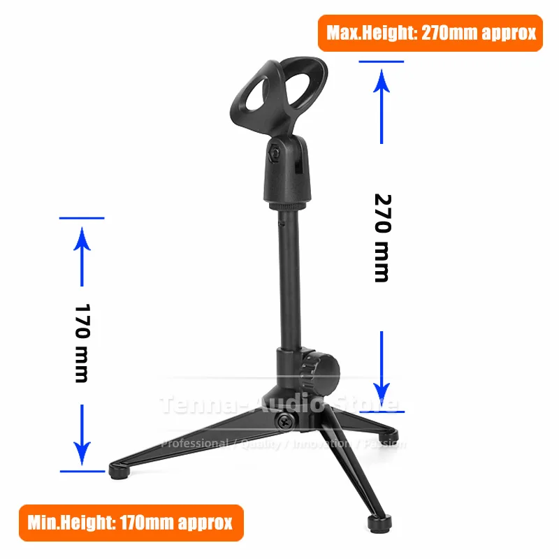 Настольный складной штатив для микрофона подставка SHURE SM 58 57 SM58 SM57 Beta 58A 57A SM58S