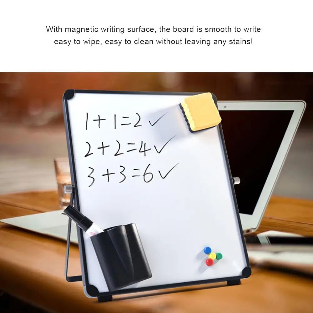 

Magnetic Whiteboard Erasable Double Side Dry Erase Board Message Writing For Kids Mini Whiteboard Office School Supplies Educate