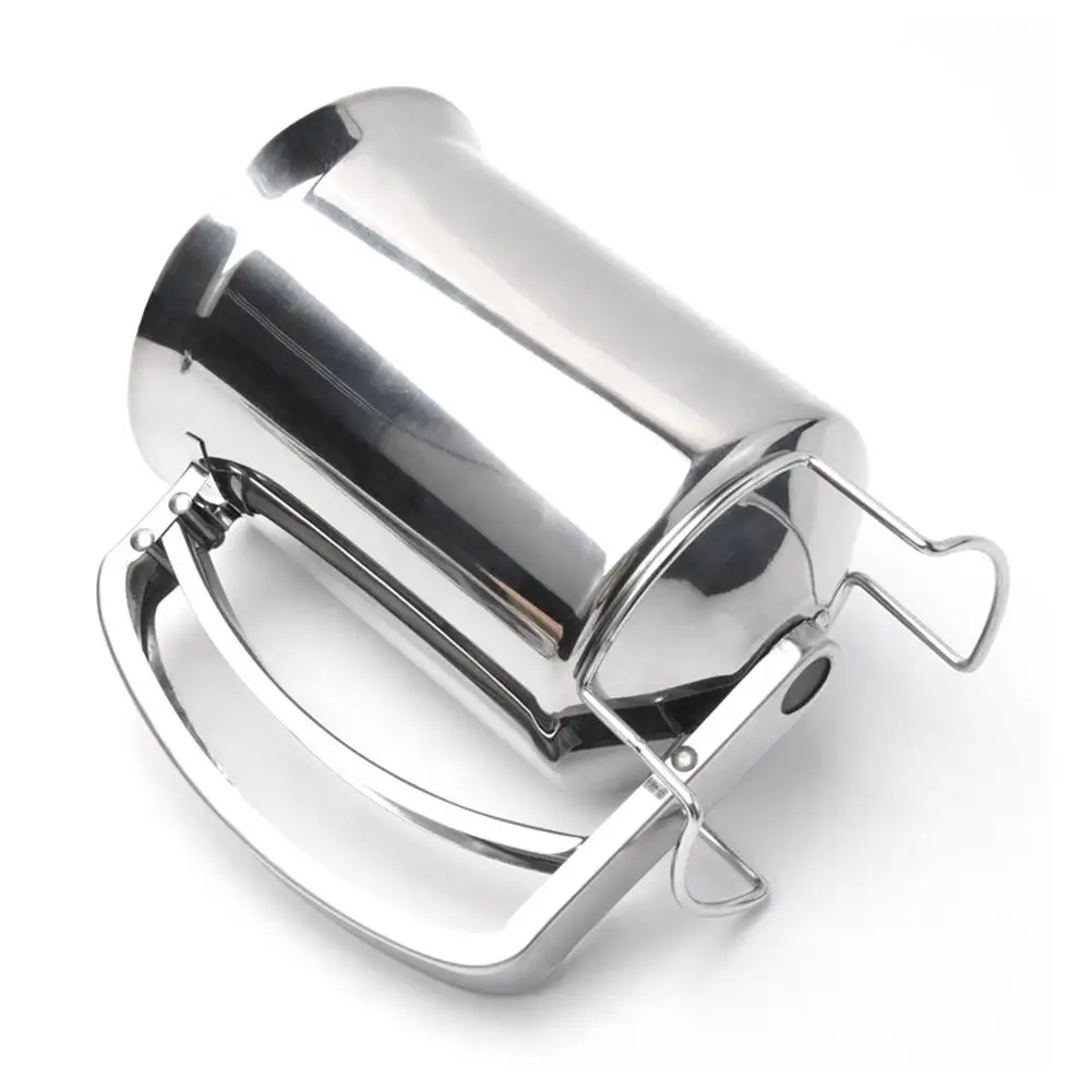 Ручной Дозатор Блинного теста с крышкой из нержавеющей стали Профессиональный
