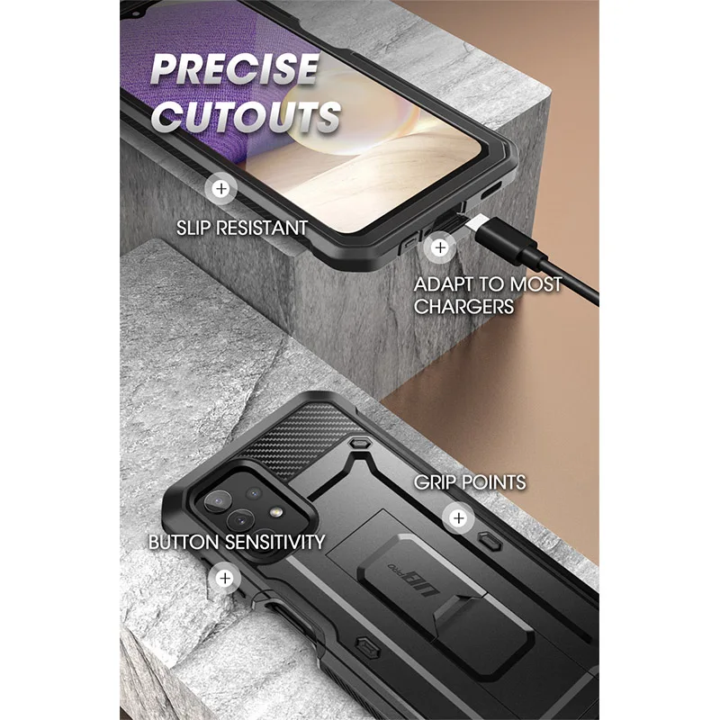 Чехол SUPCASE для Samsung Galaxy A32 5G (выпуск 2021) UB Pro Прочный чехол всего тела со встроенной