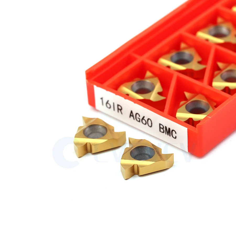 

16IR A60 G60 AG60 BMC 16IR A55 G55 AG55 BMC 100% Original CNC Lathe Carbide Inserts Threaded Turning Tools For Processing Steel