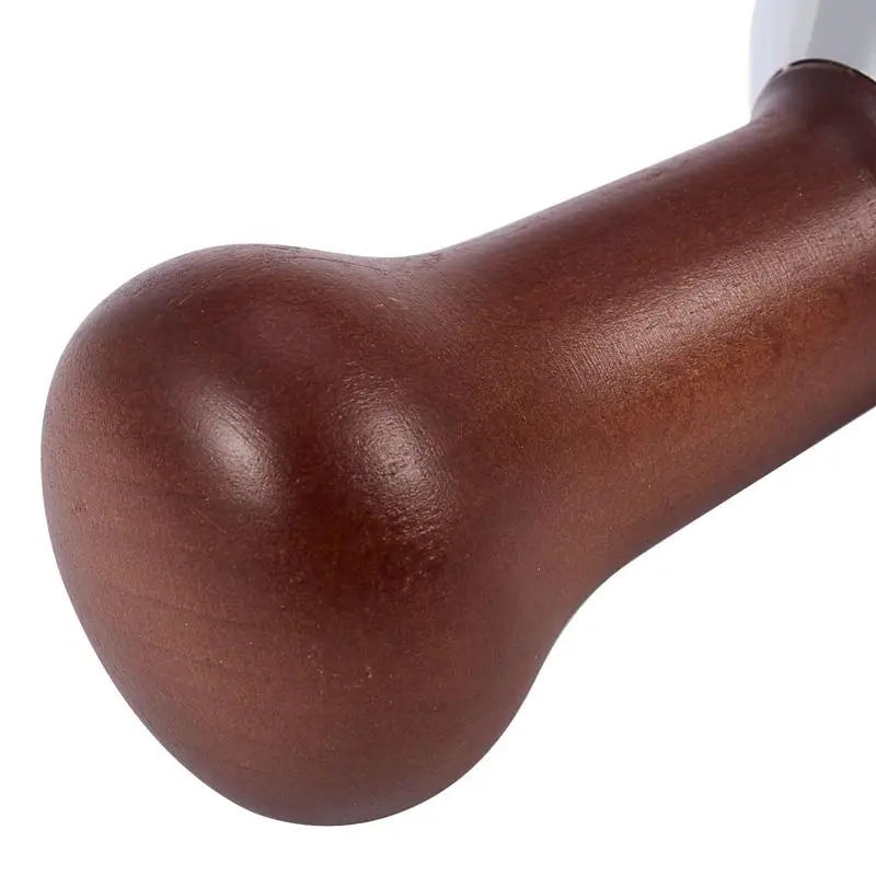 Coffee Tamper Wooden Handle Barista Espresso Machine Grinder 51mm for and Powder Hammer | Дом и сад