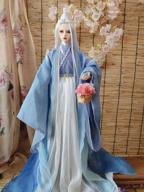 

1/4 1/3 scale BJD clothes ancient costume dress Hanfu for BJD/SD MSD SD13 SSDF ID72 HID strong Uncle doll accessories C0199