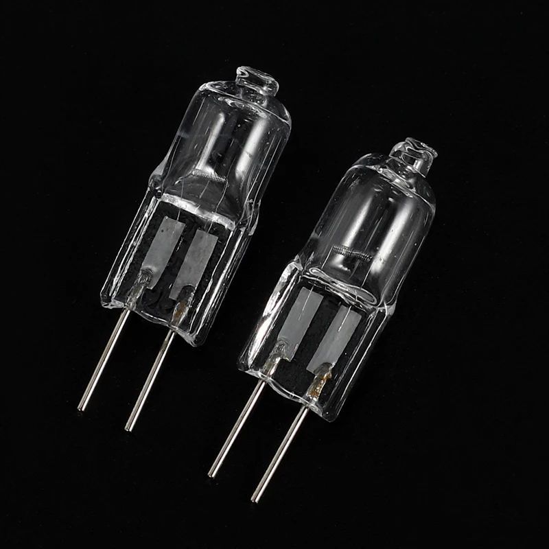 

10X G4 Warm White JC Halogen Capsule Bi-Pin Light Bulb Lamp Clear 10 Watt 12v