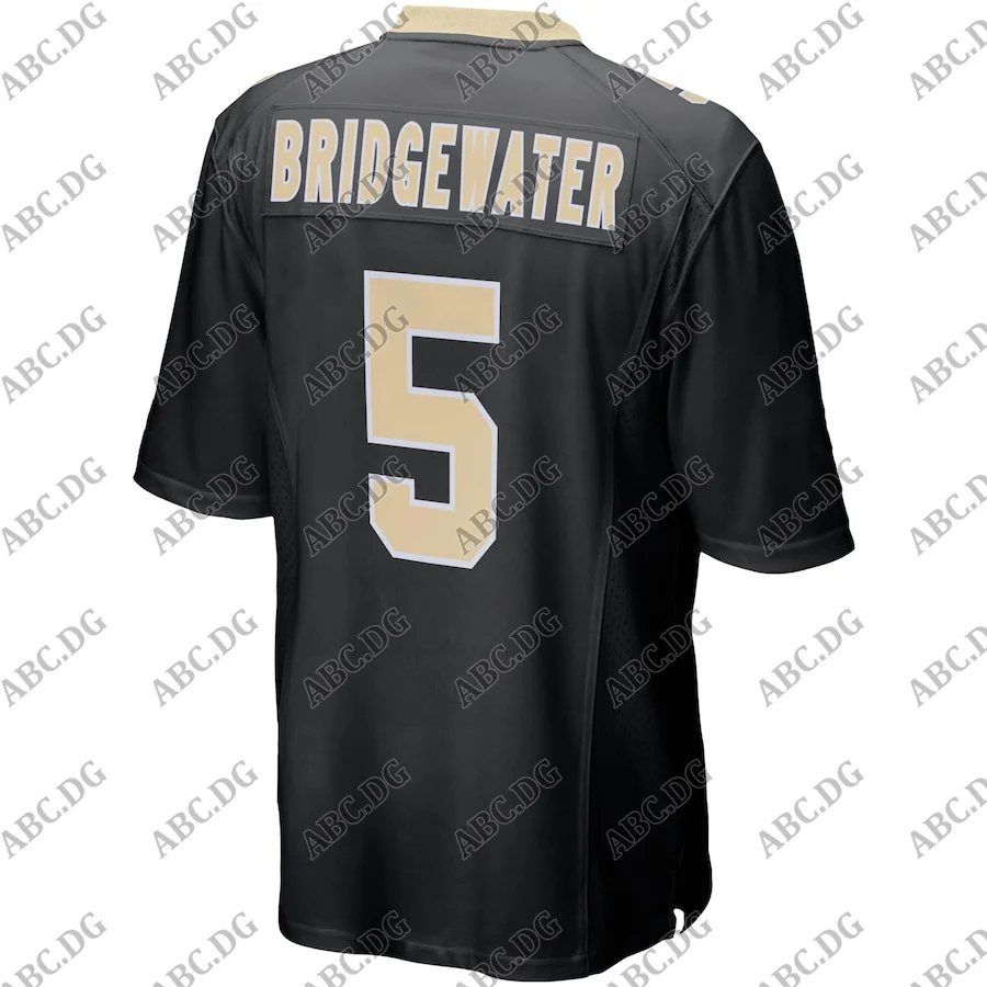 

Men Women Kid Youth New Orleans Teddy Bridgewater Black Game Jersey