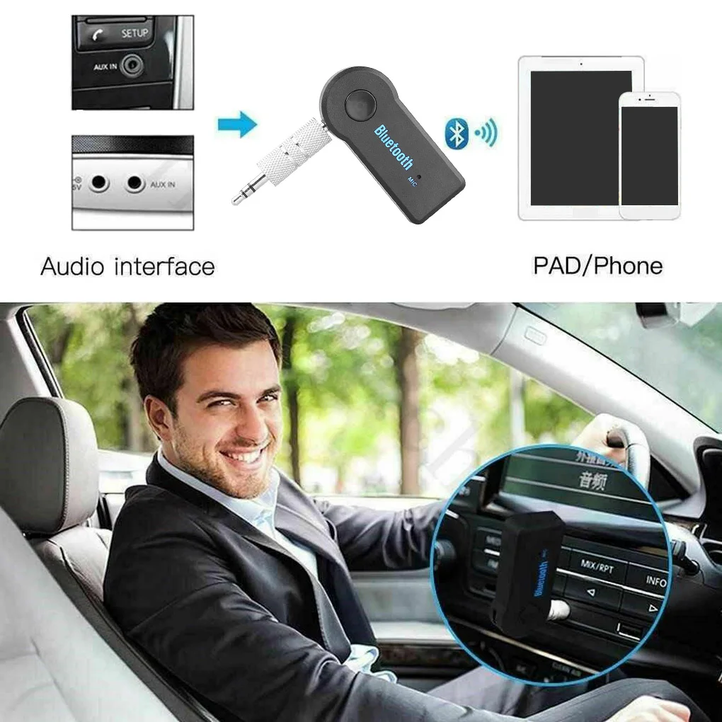 2 в 1 беспроводной приемник Bluetooth 5 0 адаптер передатчика 3 мм разъем для