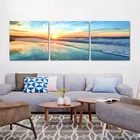 Фон для гостиной, искусство над диваном, Настенная картина, морской пейзаж, Настенная картина, холст, без рамки, холст Q538