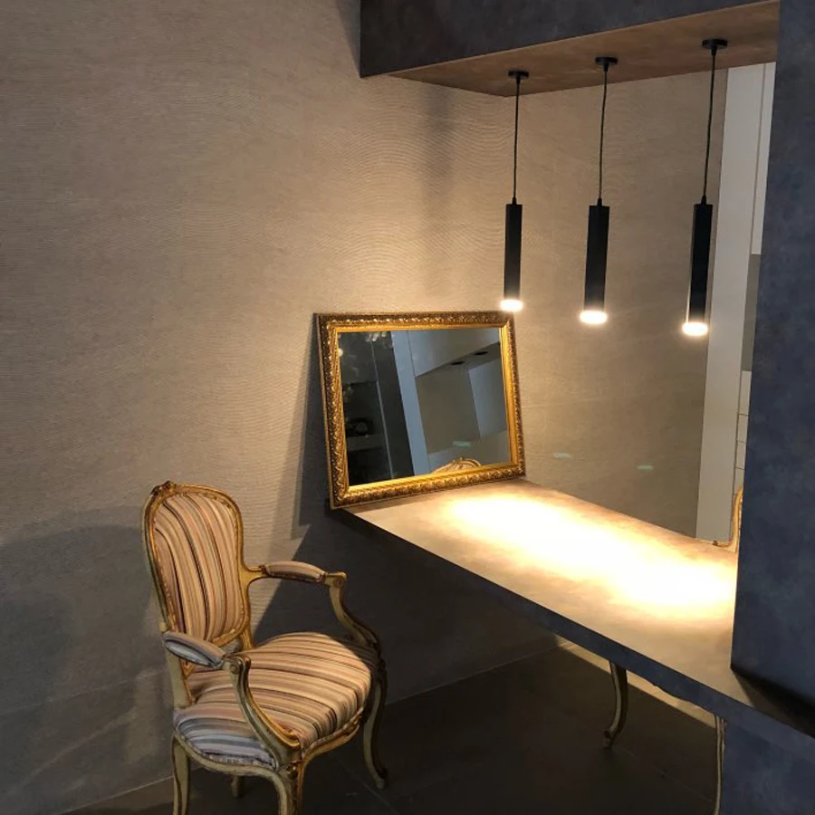 

Led Pendant Lamp Hanging Lights Kitchen Island Dining Room Shop Bar Counter Decoration Cylinder Pipe Hanging Lamps