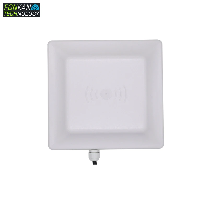 FONKAN UART/RS232 UHF RFID 6M Mid-range Integrated 7dBi антенна 12v источник питания промышленный 860-960MHz