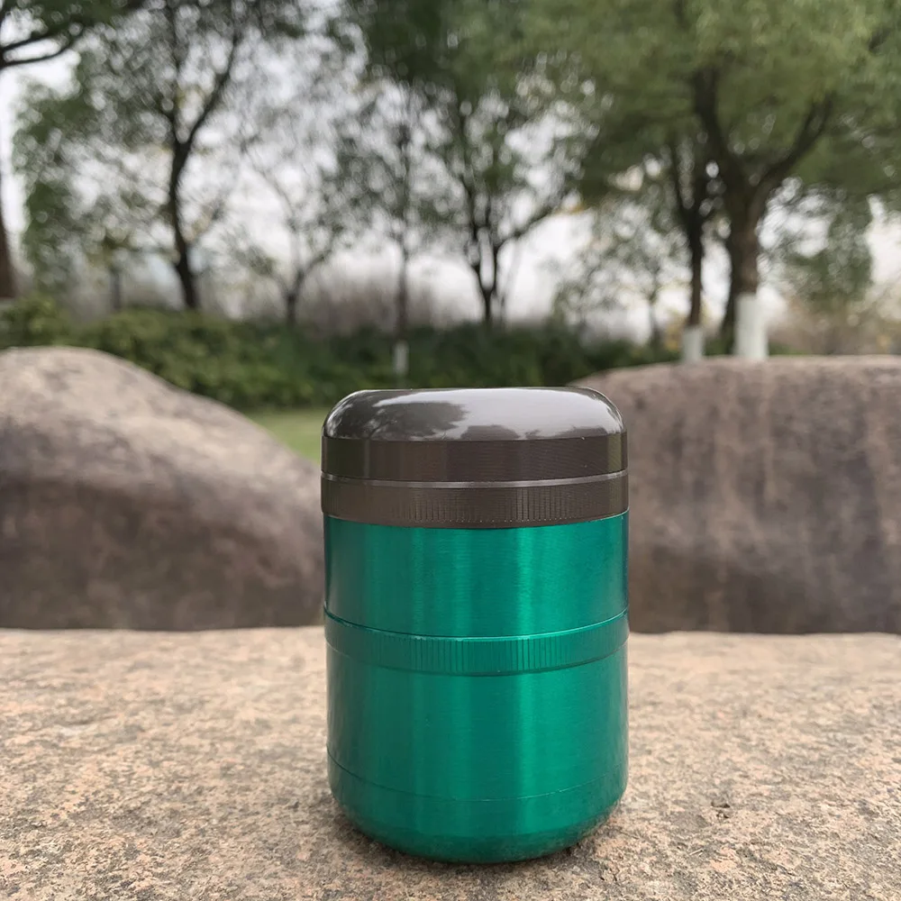 HORNET цинковый сплав травы табака Мясорубка с пыльца Catcher 60 мм 6 шт. Металл дым