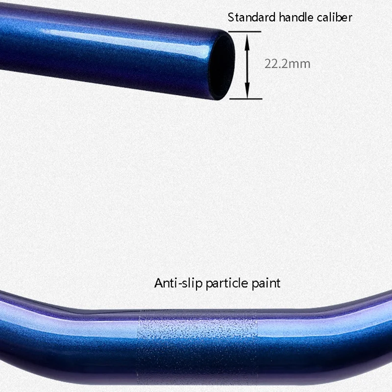 

Bike Handlebar TOSEEK Full Carbon Fiber Bike Handlebar Super Light Gradient Color XC MTB Bicycle Handlebar Rise Handlebar