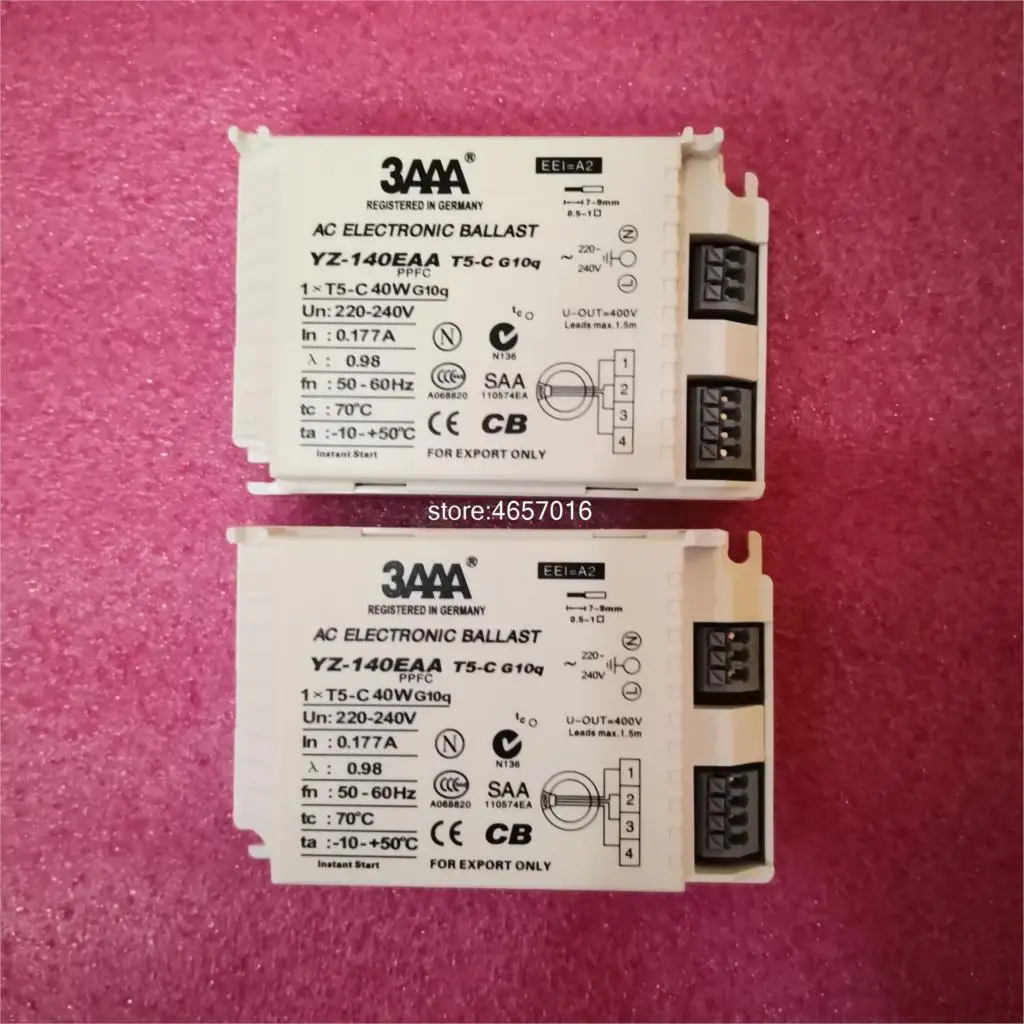 3AAA мгновенный старт AC электронный балласт YZ-140EAA FC/T5-C 40W T5 петлевые люминесцентные лампы