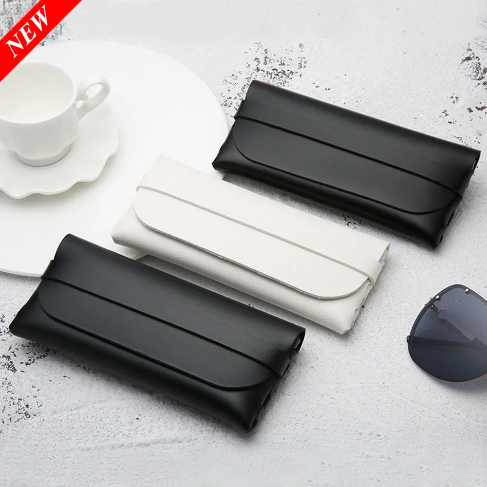 Новый милый Чехол для очков s чехол солнцезащитных модная коробка с ремешком на