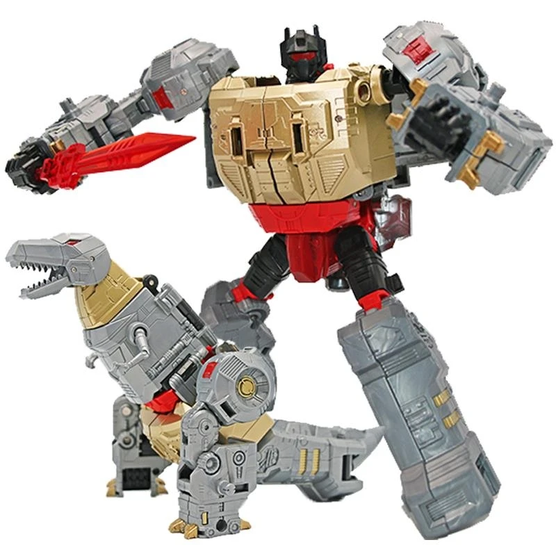

G1 BMB Transformation Dinoking Volcanicus Grimlock Slag Sludge Snarl Swoop slash Dinobots 5IN1 Action Figure Robot Toys with box