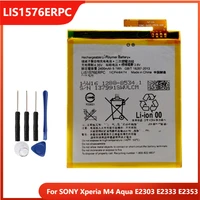 replacement phone battery lis1576erpc for sony xperia m4 aqua e2303 e2333 e2353 rechargable batteries 2400mah