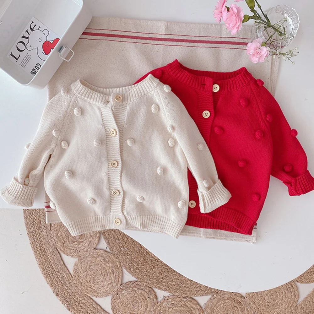 

Solid Casual Basic Sweater Coat spring autumn Knitted Cardigan Sweater Girls Knit Rose Flower Sweaters Coat Winter Sweaters Top