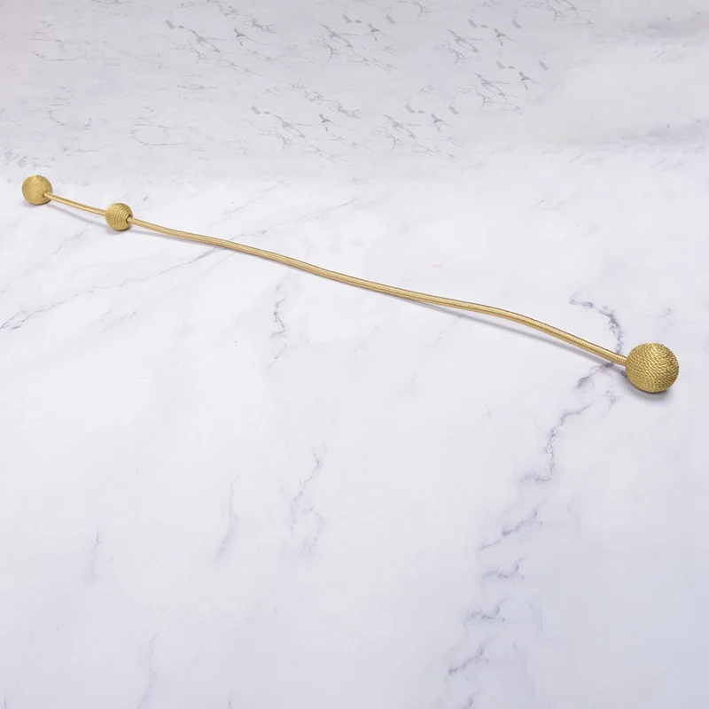 Creative Magnetic Curtain Tieback Braided Spherical Chain Buckle Drapery Holdback Clip Holders Home Decor Accessories 2 | Дом и сад