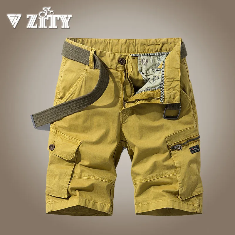 

Men's Military Tactical Cotton Shorts Male Summer Multi Pocket Work Casual Cargo Shorts For Men Clothing Comfortable Short Pants