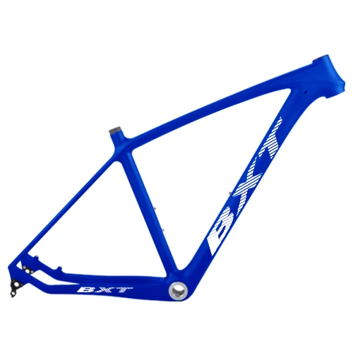 Абсолютно новая BXT mtb карбоновая рама 29er 3k рама для горных велосипедов 17,5 ''19'' bicicletas горный велосипед 29 - Цвет: BXT full blue