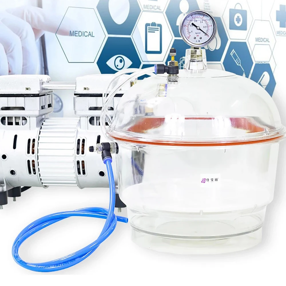 Лабораторная Вакуумная сушилка 250 мм из поликарбоната прозрачный чайник с