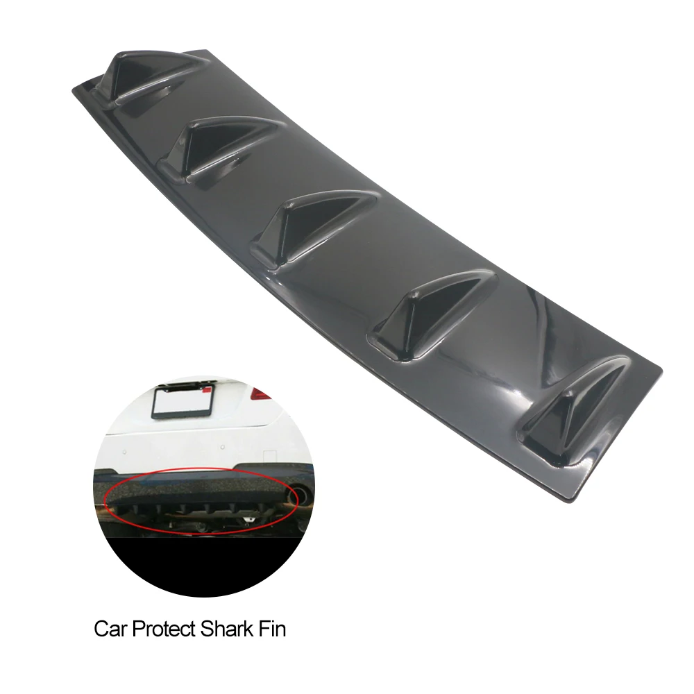 23 &quot* 6&quot Автомобильный плавник акулы универсальный диффузор губа на задний