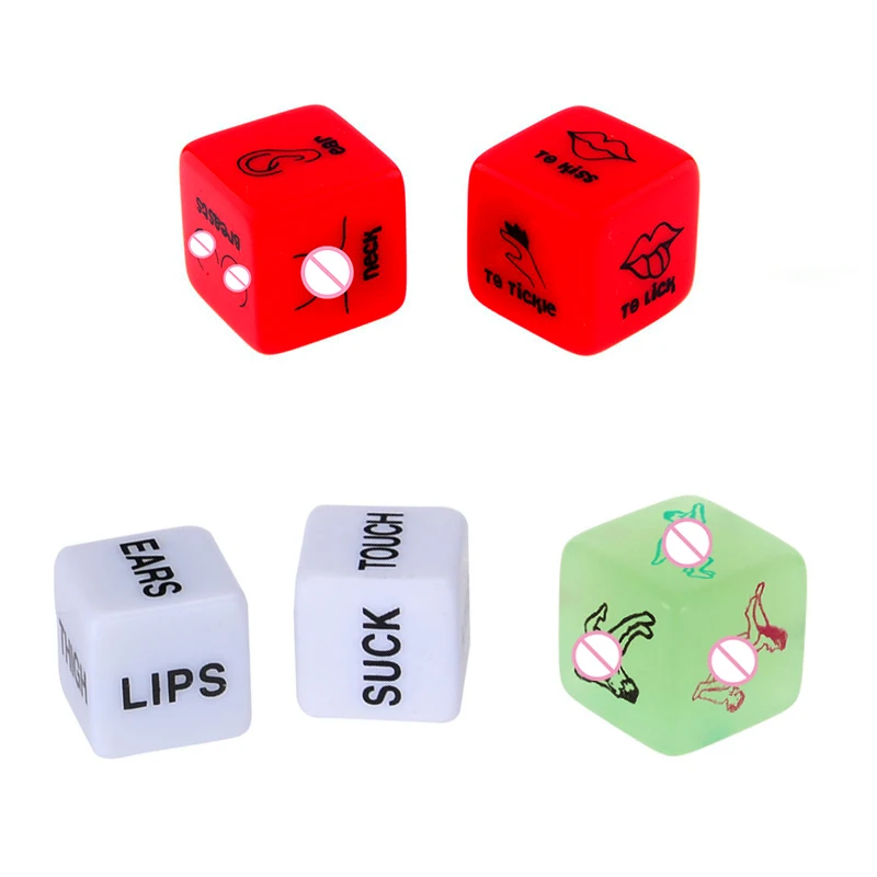 5 шт./компл. шестигранника Забавные эротические игральные кости игрушка