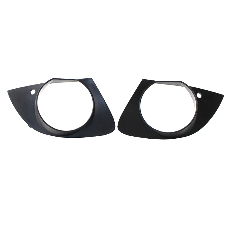 2X Front Bumper Fog Lamp Grill Frame Cover Trim For-BMW 7 Series E65 E66 LCI 2006-2008 51117142179 51117142180 |