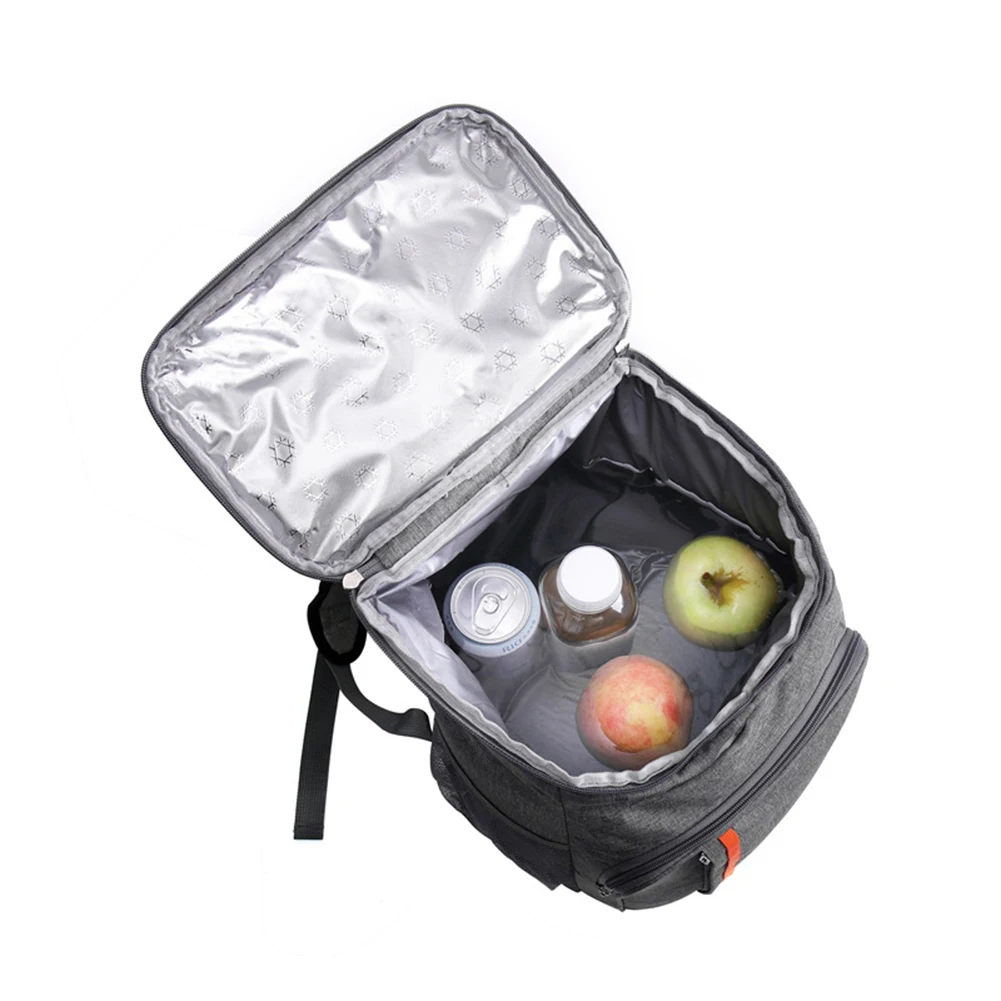 camping cooler backpack bag fridge backpack picnic thermal food ice thermo lunch refrigerator insulated pack accessories 2021 free global shipping