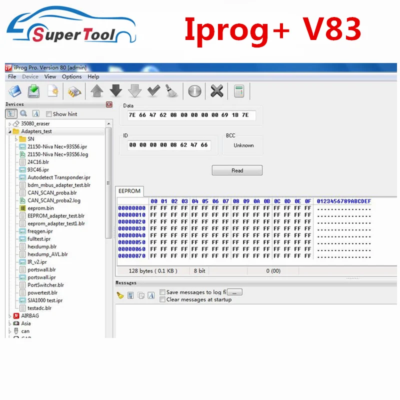 Программатор автоключей V85 Iprog + Pro с поддержкой IMMO коррекции пробега сброса