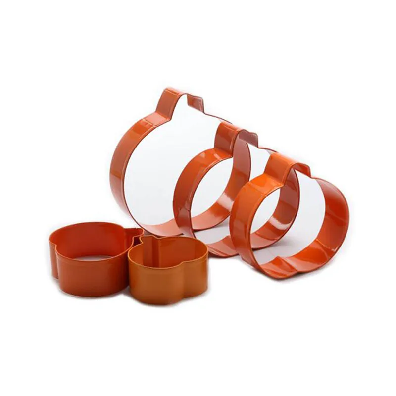 5 шт./компл. печенья на Хэллоуин Нержавеющая сталь тыквы 3d для выпечки торта