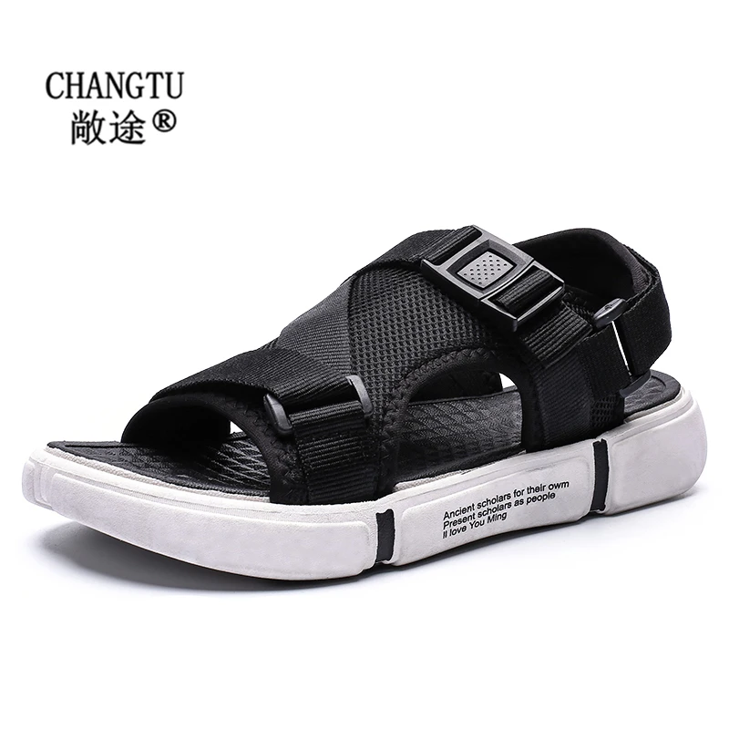 красовки сандали мужские Мужская обувь летние новые сандалии мужская на плоской