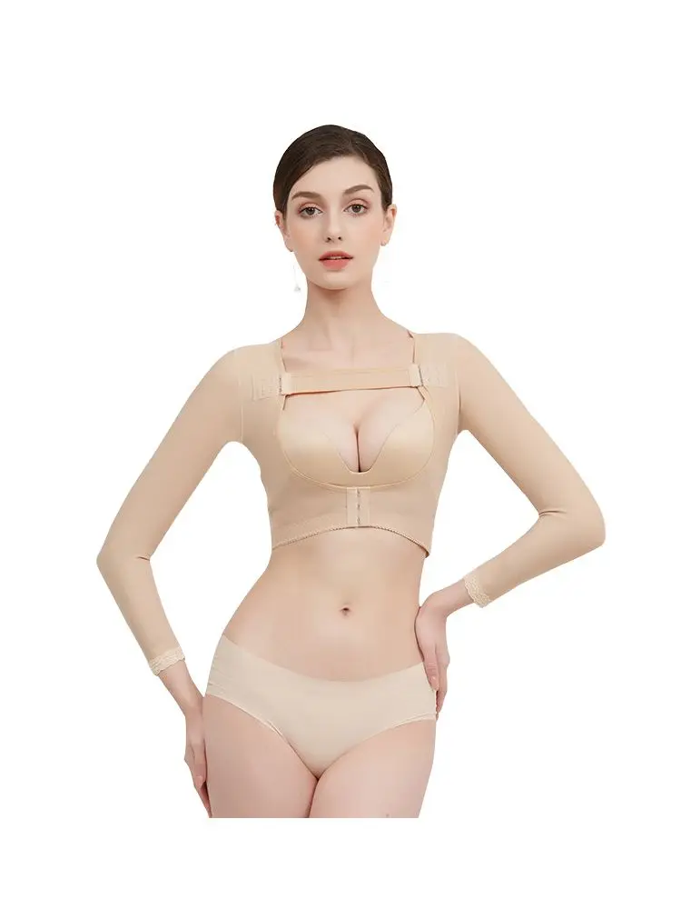 Корректирующее белье с длинным рукавом для похудения груди и | Женская одежда