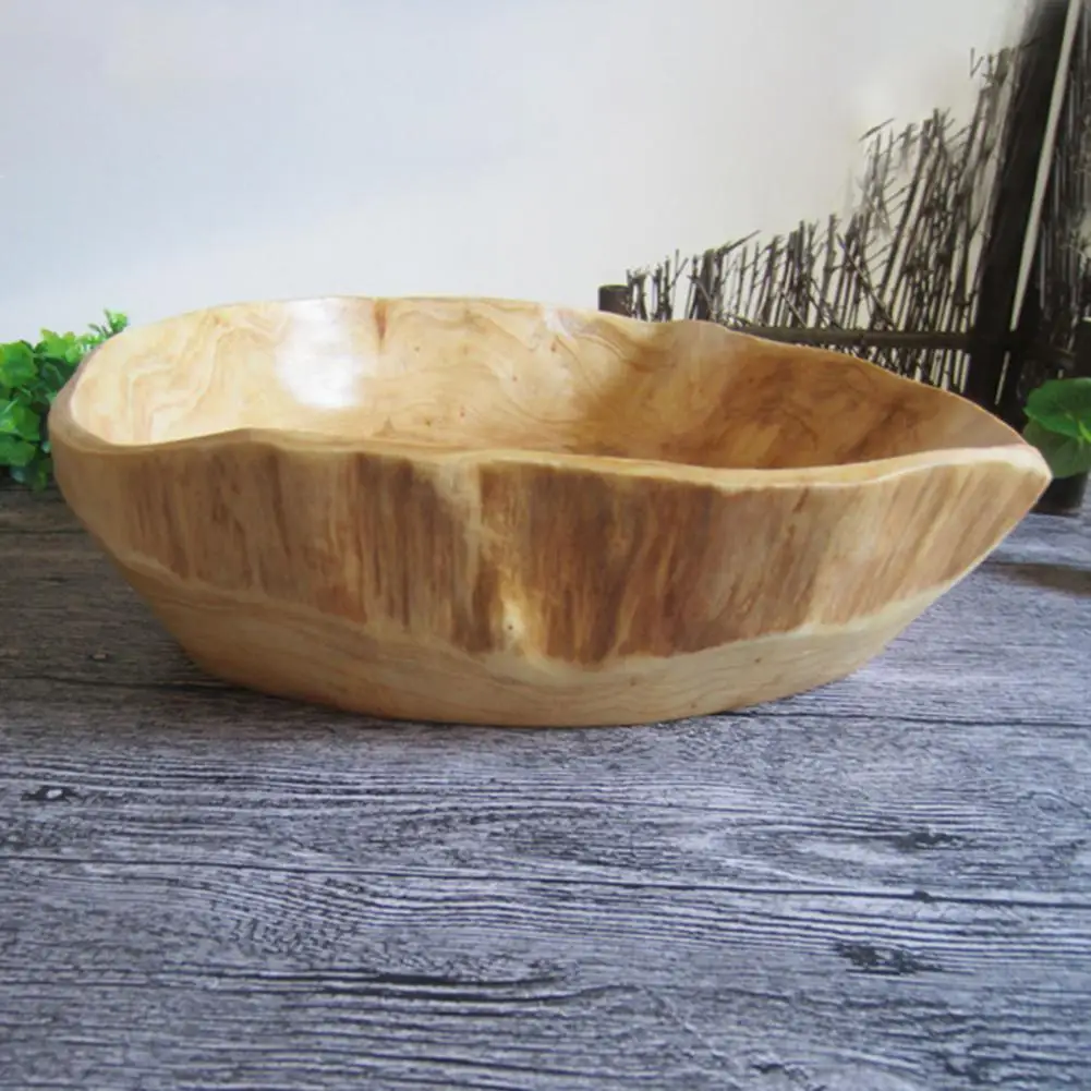 

Creative Wooden Root Carving Storage Tray Plate Bowl Can Round Square Fruit Cake Snack Storage Tray Home Desktop Decoration