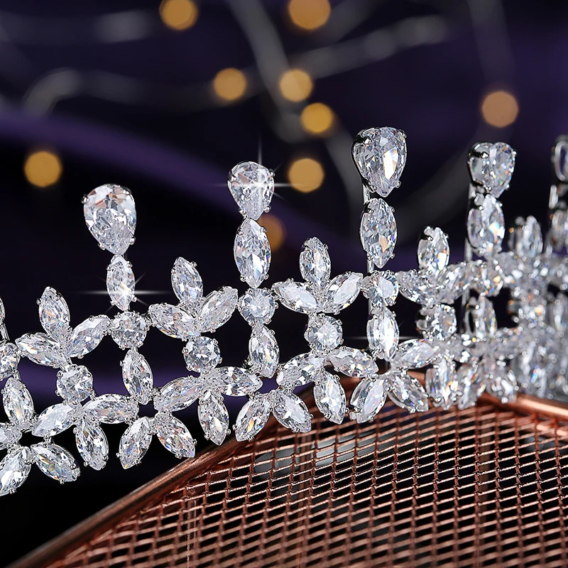 Корона хадияна элегантная очаровательная темпераментная Свадебная повязка на