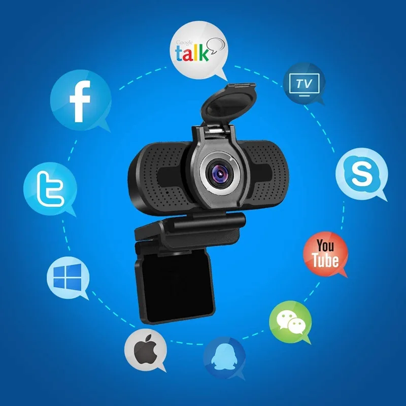 Universal Webcam Lens Cap Dust Cover for Logitech HD Pro C920 C922 C930E Protects Accessories | Электроника