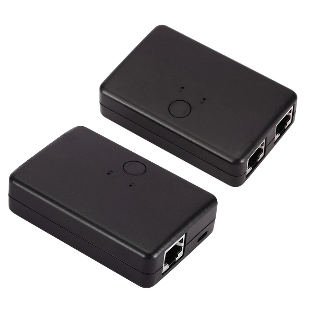 2 Порты и разъёмы RJ45 Lan сетевой коммутатор концентратор компьютер Ethernet