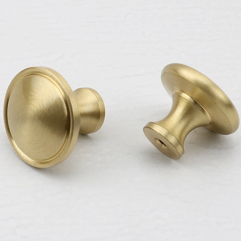 Золотые латунные ручки для кухонного шкафа дверей ящика/комода Европейская мода