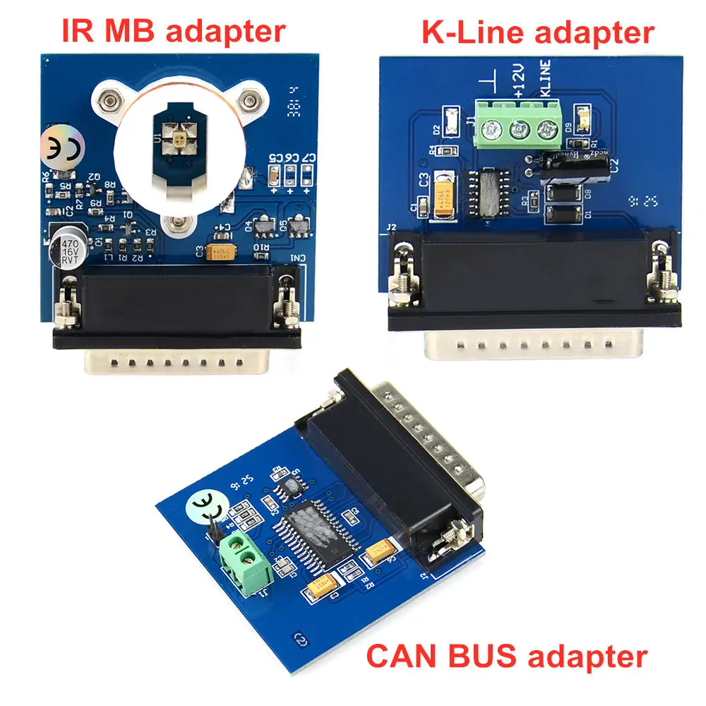2021 адаптер IPROG для программатора сменный RFID/CAN-шина/K-LINE МБ ИК/PCF79XX/5 шт. зондов/35080/160