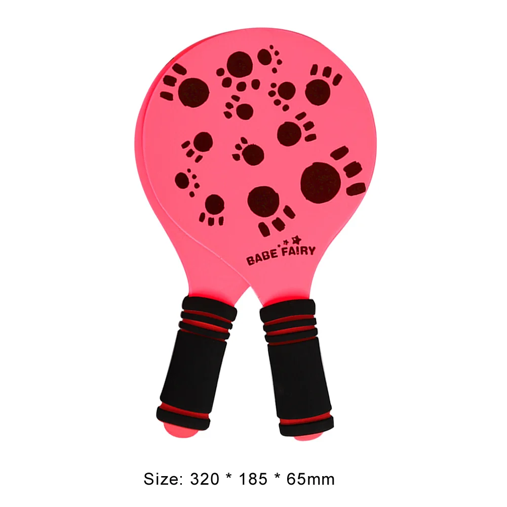 

Badminton Racquet Portable Beach Sand Team Games Toys Wooden Paddles Racket Set Easily Carrying Sporting Elements