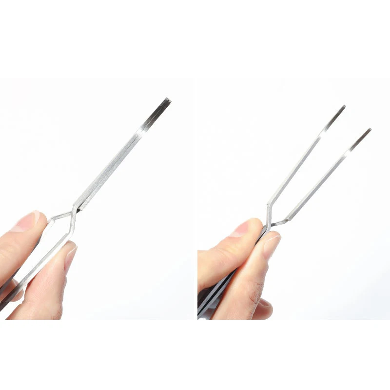 1 шт. пинцет из нержавеющей стали для наращивания ногтей|Принадлежности дизайна