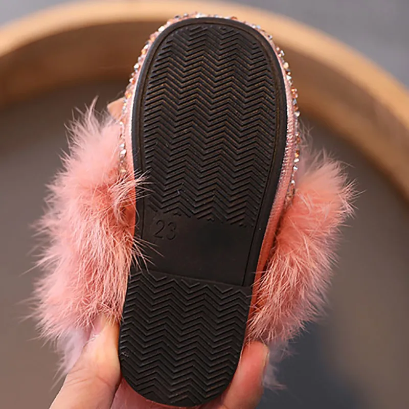 

Bobora Children's Snow Boots Girls Baby Cotton Sport Shoes Princess Boots