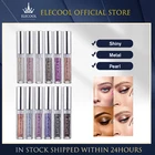 1 упаковка стильный, с блеском, тени для век, водостойкие блестящие жидкие тени для век для макияжа глаз, женские красивые тени для век TSLM1