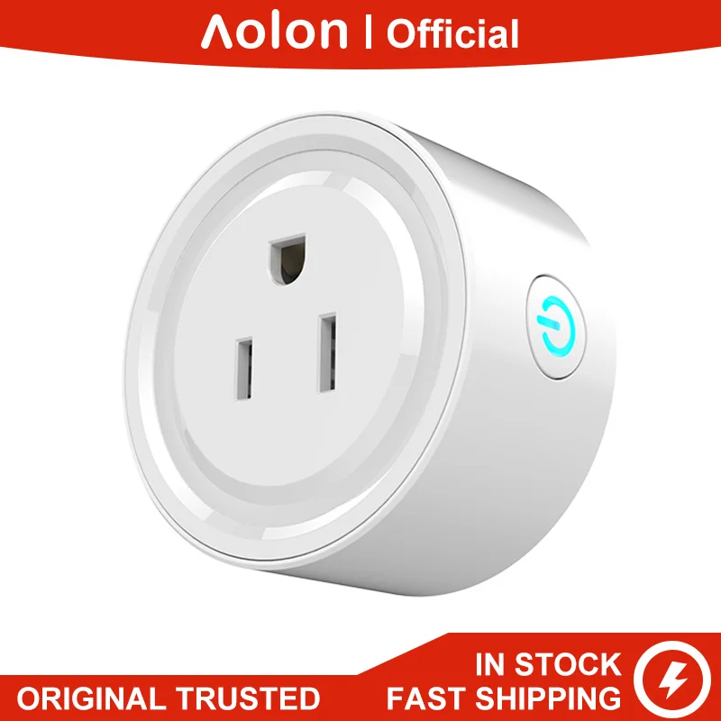 Умная вилка Aolon Wifi умная розетка японская штепсельная 10A домашняя Автоматизация