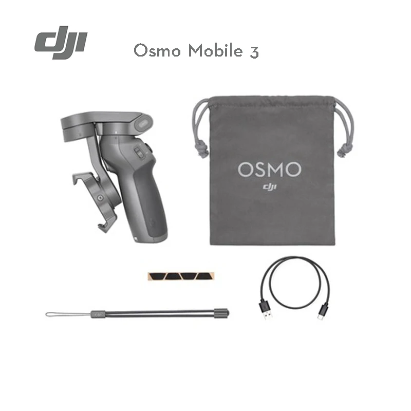 DJI Osmo Mobile 3-это складной карданный стабилизатор для смартфонов с поддержкой Quick rolling ActiveTrack 3,0 Sport Mode
