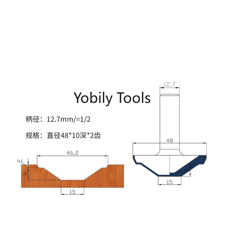 Резец сверхтвердый PCD Комбинации фреза для дверные панели шкафа ЧПУ