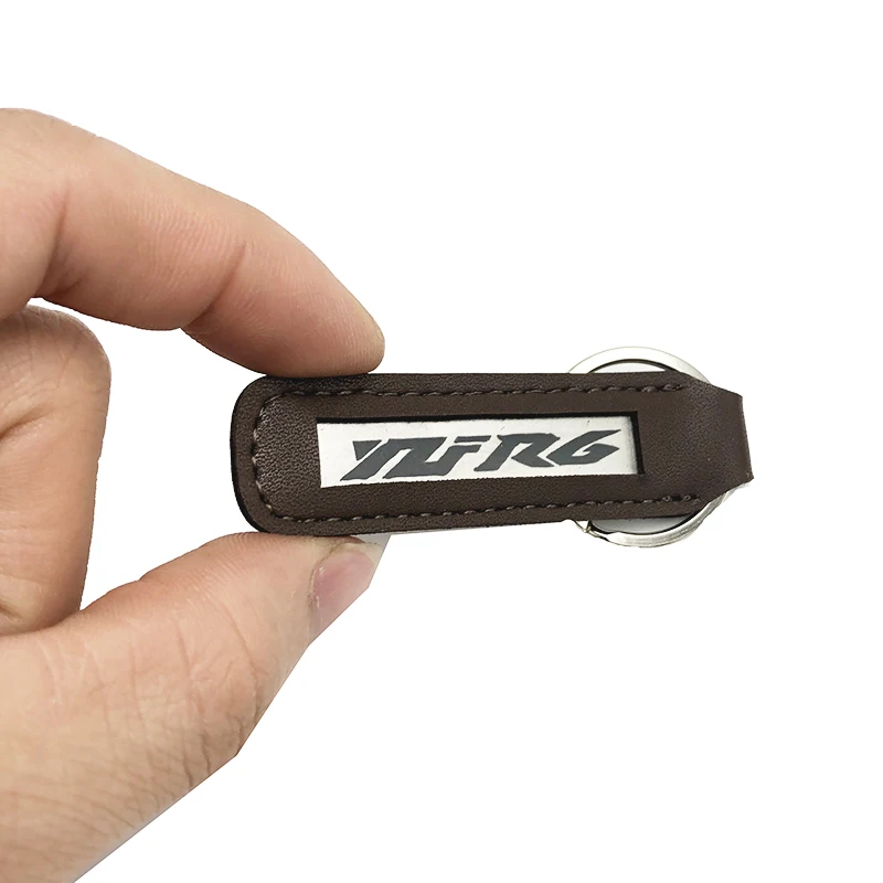 Кожаный брелок модный металлический для ключей кожаный мотоциклетный подарок
