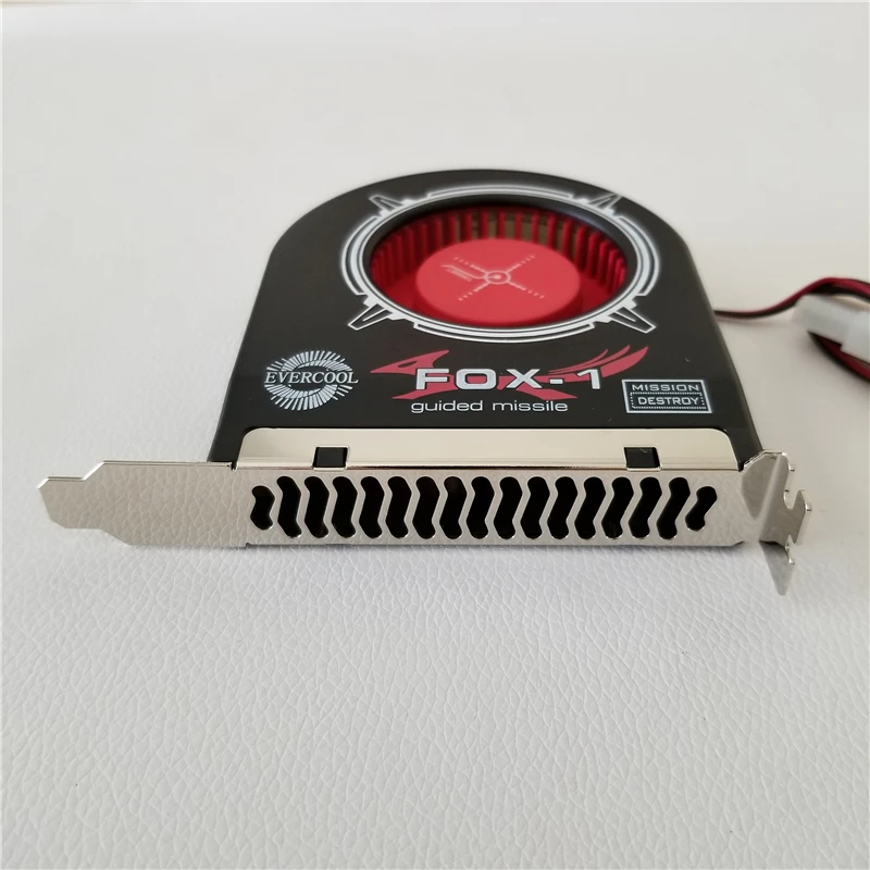 Вентилятор охлаждения EVERCOOL FOX 1 шт. чехол для корпуса компьютера радиатор PCI 2200