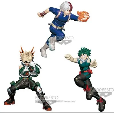 17 см мой герой Midoriya Izuku Bakugou Katsuki бок Todoroki шото Аниме фигурки качество Новая